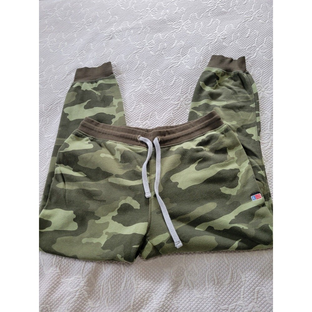 Chaps Lounge Pants XL Green Camouflage 35 X 30 Adjustable Waist Homebody Wear
